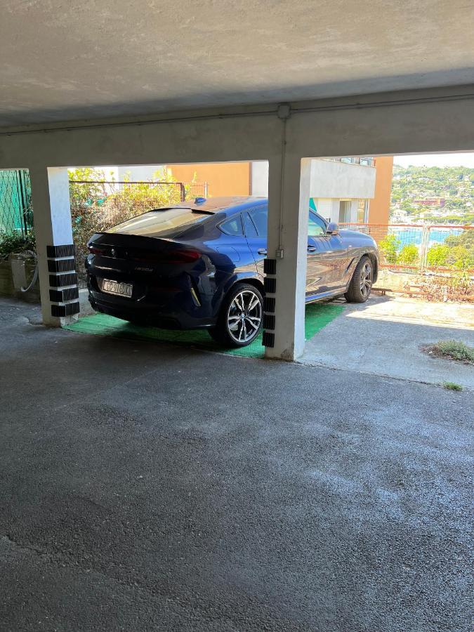 Nautilus Vista Mare Mozzafiato A 180 Gradi- Posto Auto Privato - 2 Camere Matrimoniali Piu 1 Divano Letto Singolo-Sky,Netflix-Wifi 200Mg Rapallo Exteriör bild