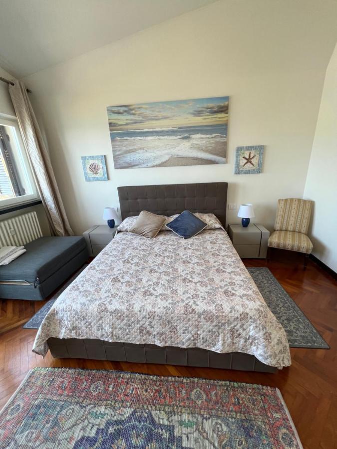 Nautilus Vista Mare Mozzafiato A 180 Gradi- Posto Auto Privato - 2 Camere Matrimoniali Piu 1 Divano Letto Singolo-Sky,Netflix-Wifi 200Mg Rapallo Exteriör bild