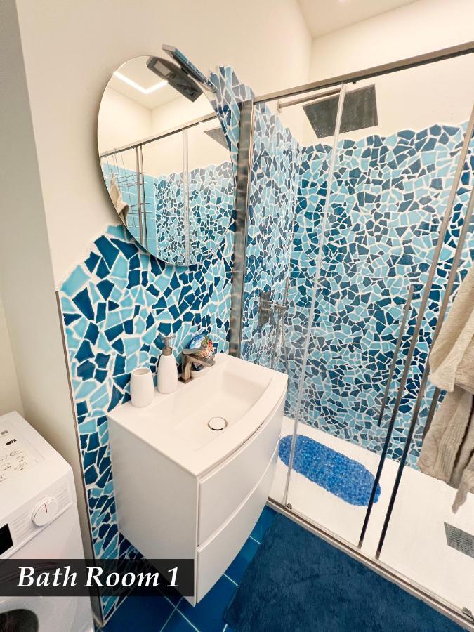 Nautilus Vista Mare Mozzafiato A 180 Gradi- Posto Auto Privato - 2 Camere Matrimoniali Piu 1 Divano Letto Singolo-Sky,Netflix-Wifi 200Mg Rapallo Exteriör bild