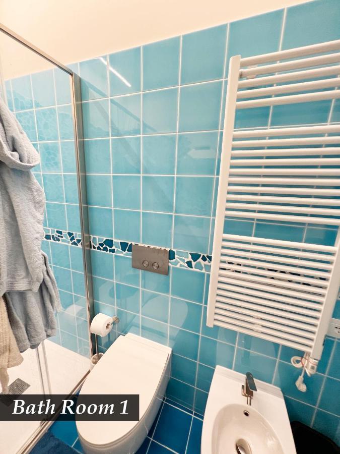 Nautilus Vista Mare Mozzafiato A 180 Gradi- Posto Auto Privato - 2 Camere Matrimoniali Piu 1 Divano Letto Singolo-Sky,Netflix-Wifi 200Mg Rapallo Exteriör bild