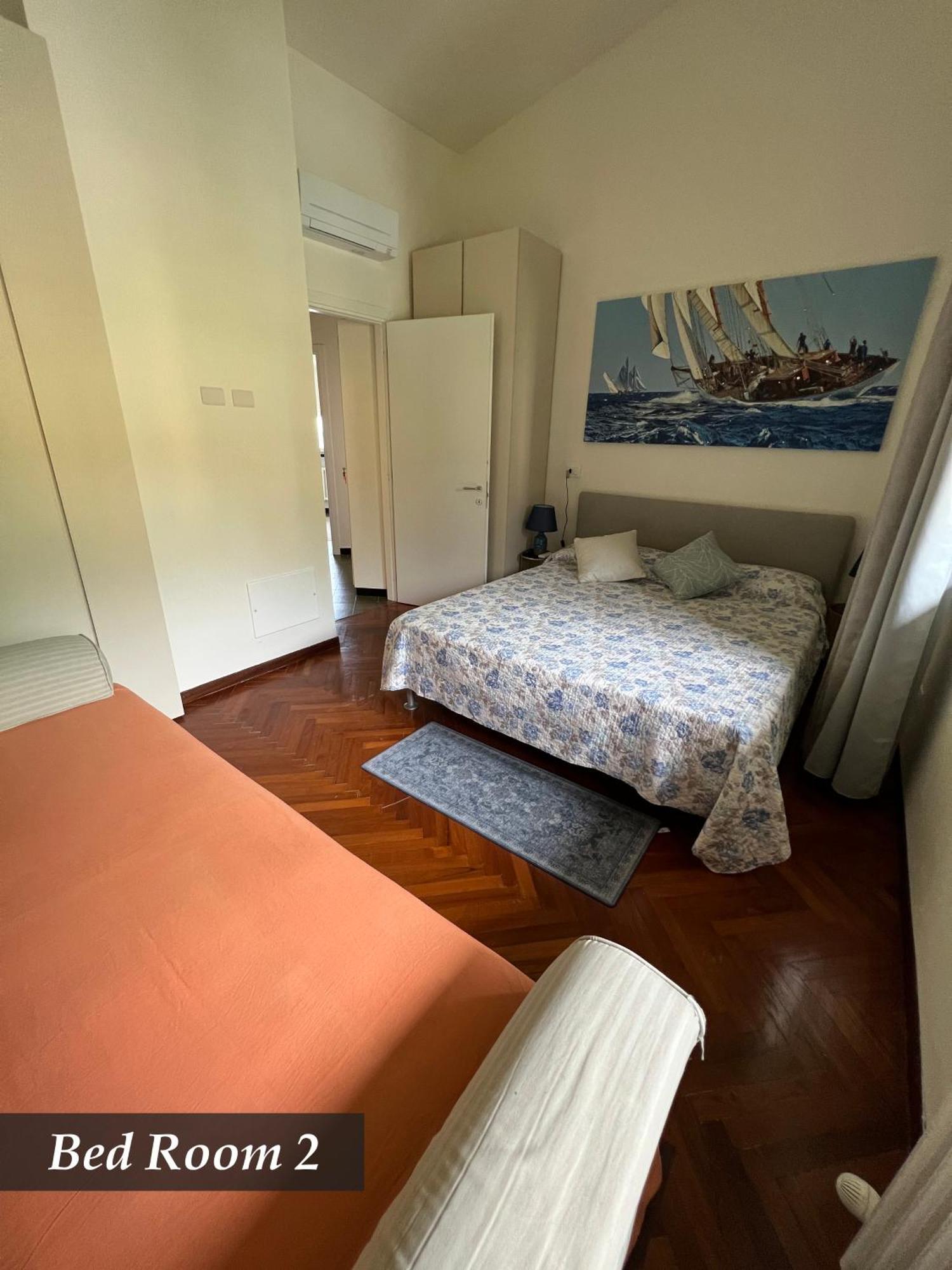 Nautilus Vista Mare Mozzafiato A 180 Gradi- Posto Auto Privato - 2 Camere Matrimoniali Piu 1 Divano Letto Singolo-Sky,Netflix-Wifi 200Mg Rapallo Exteriör bild